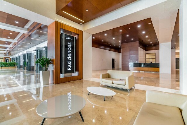 シルクハウス コージー スタジオ イン ディFC ブルジュ カリファ ビュー