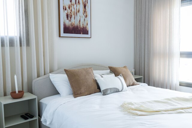 シーフロント・ラグジュアリー 3 BR アパートメント