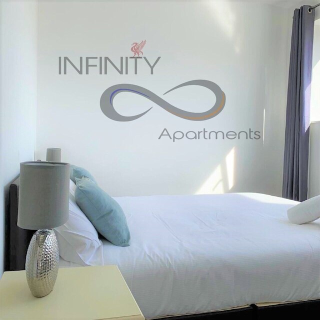 ツーベッドルームバルコニーアパートメントリバプール