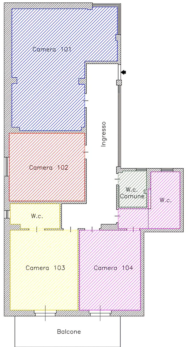 セッティモソーレアフィッタカメレ