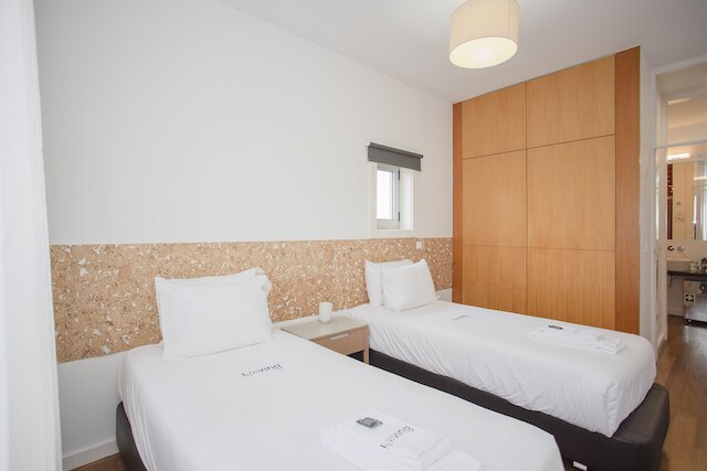 リビング - ライト トレンディ アパートメント