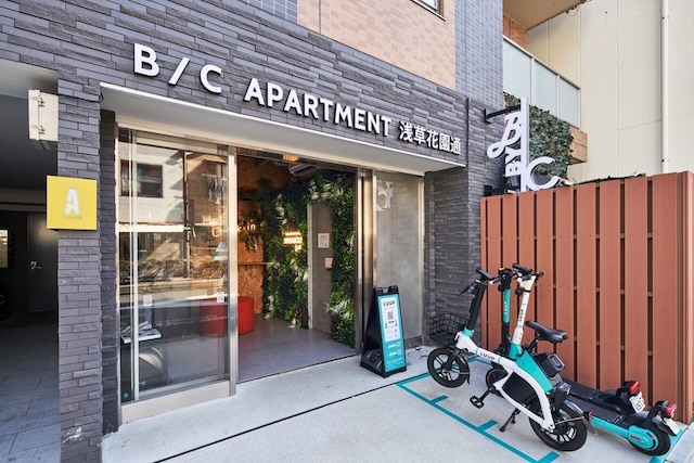 B/C APARTMENT 浅草花園通 レンタカー/サウナ付きホテル