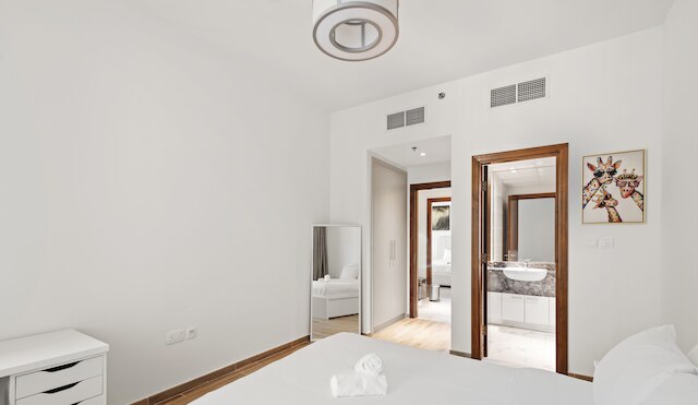 ウェルホーム - ドバイウォーターキャナルに直接位置する3BRアパート