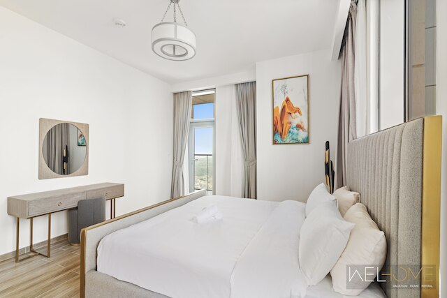 ウェルホーム - ドバイウォーターキャナルに直接位置する3BRアパート