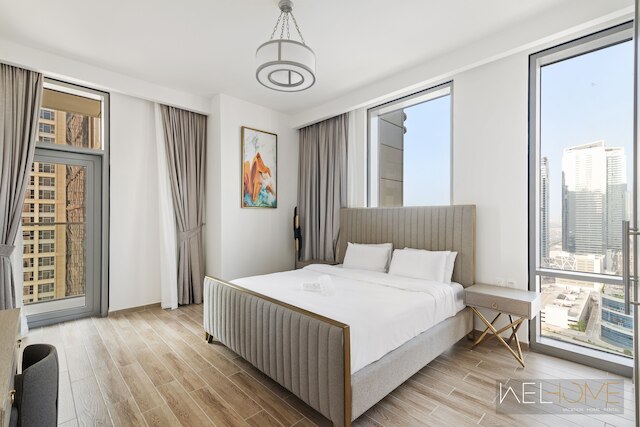 ウェルホーム - ドバイウォーターキャナルに直接位置する3BRアパート