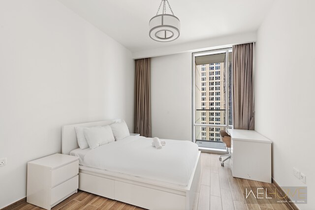 ウェルホーム - ドバイウォーターキャナルに直接位置する3BRアパート