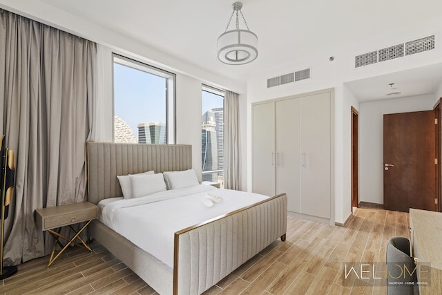 ウェルホーム - ドバイウォーターキャナルに直接位置する3BRアパート