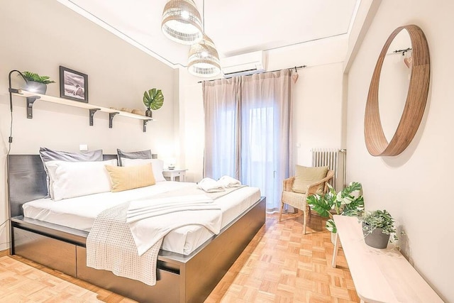 アテネの中心部のボヘミアンシック1BRアパート