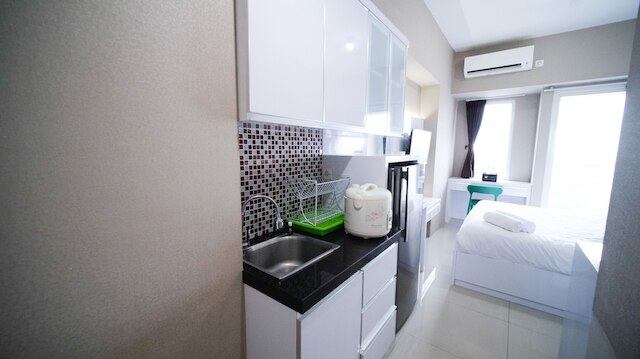 タングリンスーパーモールマンションアパートメントのモダンでホームィなスタジオ