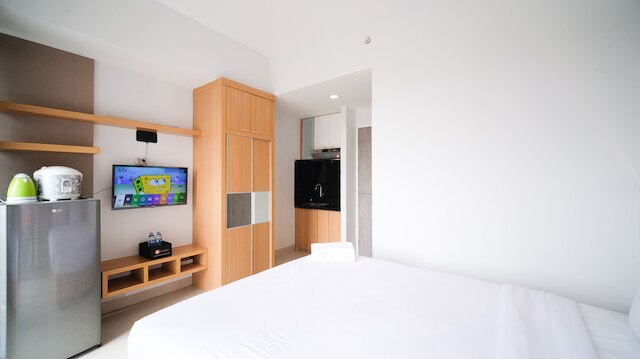 シンプルできれいなスタジオ, タマンメラティスラバヤアパート