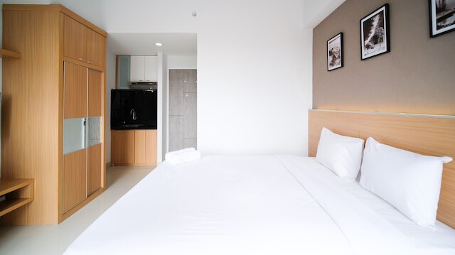 シンプルできれいなスタジオ, タマンメラティスラバヤアパート