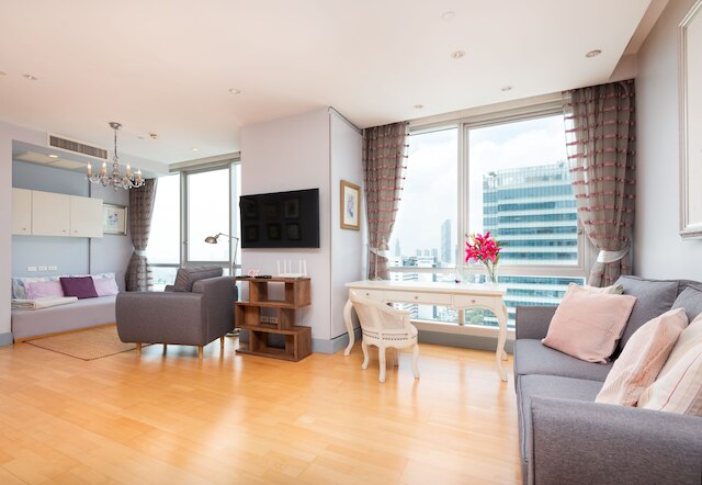 サービスド 1 ベッド パノラミック スカイヴィラズ チェックイン 15h トゥ 22h オンリー