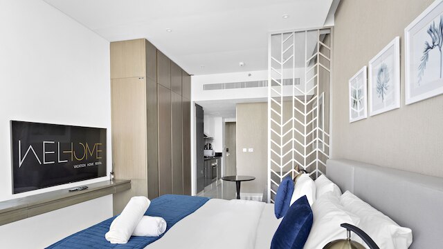 WelHome - ダマック・プリヴェでのキャナルビュー付きの居心地の良いスタジオ