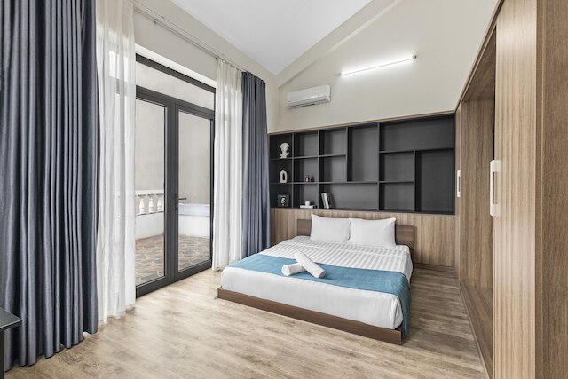 ハン川近くのソルヴィラ4BR