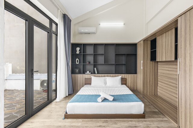 ハン川近くのソルヴィラ4BR