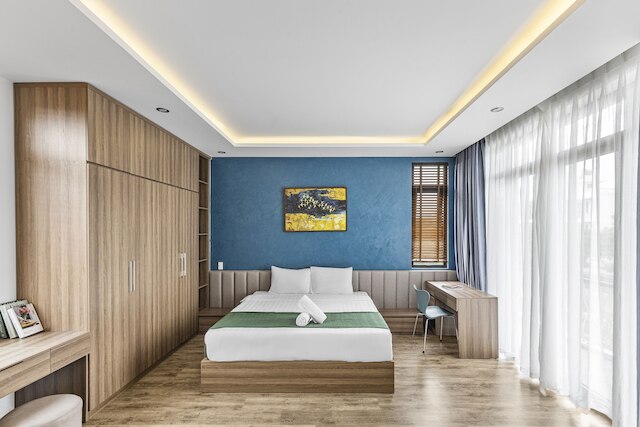 ハン川近くのソルヴィラ4BR