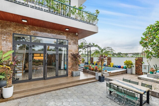 ハン川近くのソルヴィラ4BR