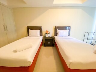 ミニマリストのスタジオルームマーカスドラファイエットアパートメント