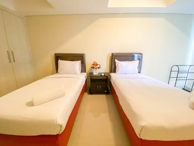 ミニマリストのスタジオルームマーカスドラファイエットアパートメント