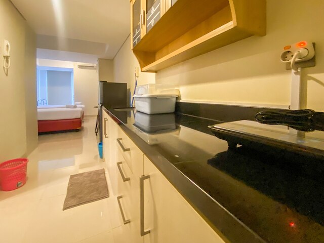 ミニマリストのスタジオルームマーカスドラファイエットアパートメント