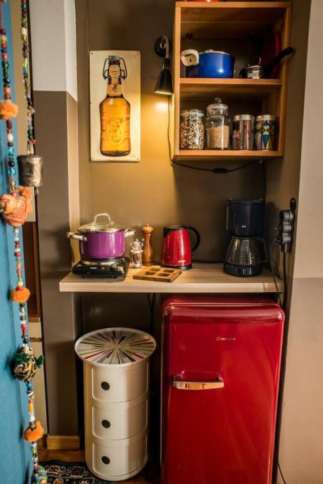 アテネの中心部でコテージのように暮らす