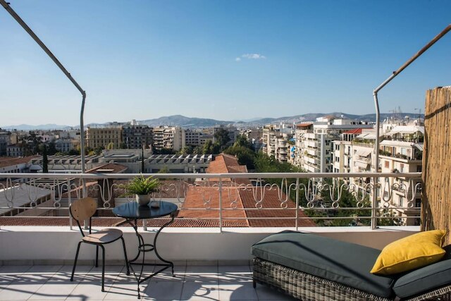 一風変わった100m2のペントハウス、息をのむような都市の景色