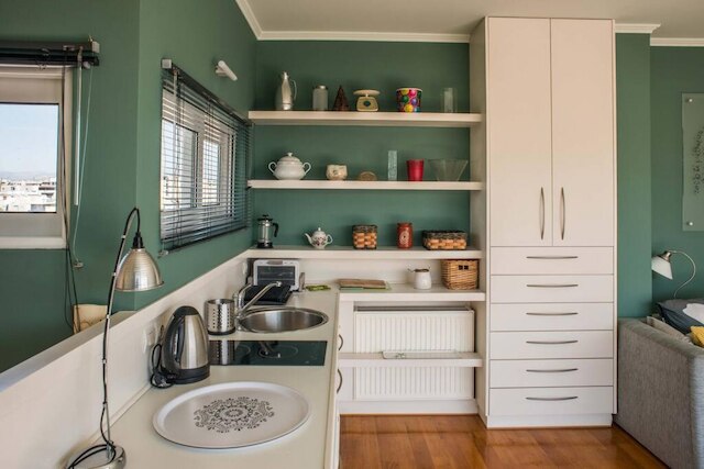 パルテノンの景色を楽しむ、中心部の晴れたフラット