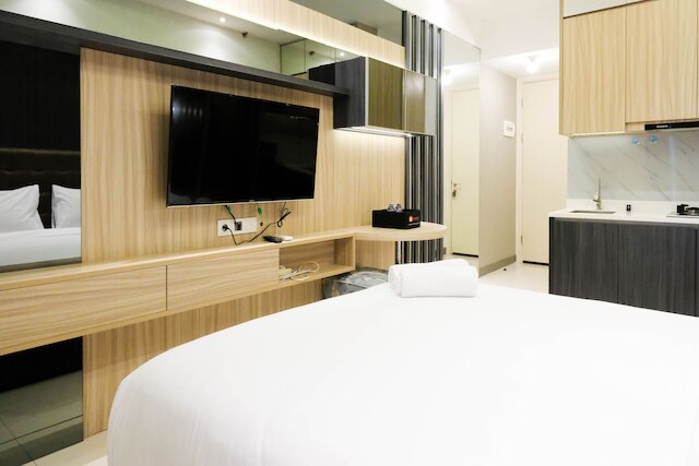 ウォームスタジオウィズアクセストゥーモールアットスーパーモールマンションアパートメント