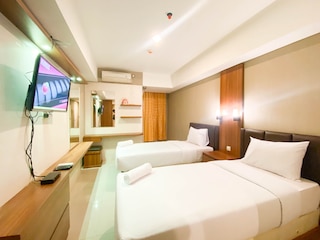 マーキス・ド・ラファイエット・アパートメントの快適でミニマリストなスタジオ