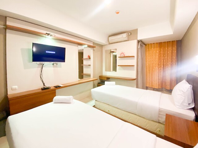 マーキス・ド・ラファイエット・アパートメントの快適でミニマリストなスタジオ