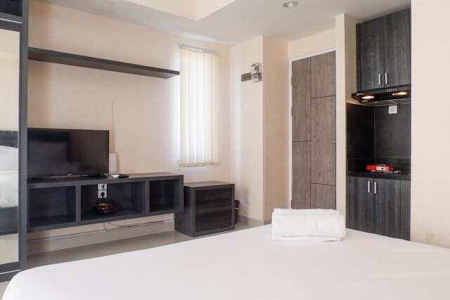 スラバヤのタマンメラティで穏やかでリラックスしたスタジオアパート