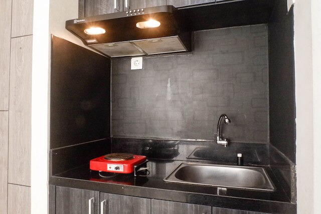 スラバヤのタマンメラティで穏やかでリラックスしたスタジオアパート