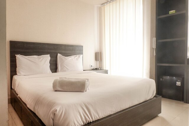 スラバヤのタマンメラティで穏やかでリラックスしたスタジオアパート