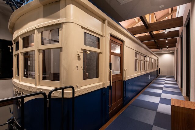 汽車ポッポ食堂と民宿