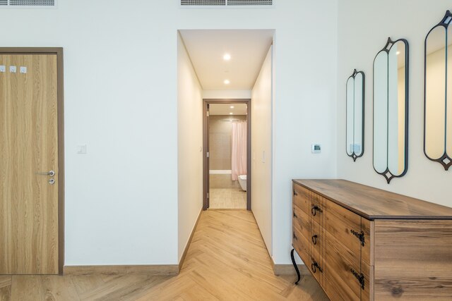 スーパーホスト - シックなモダン1BR アパート リトリート、 シティビュー付き