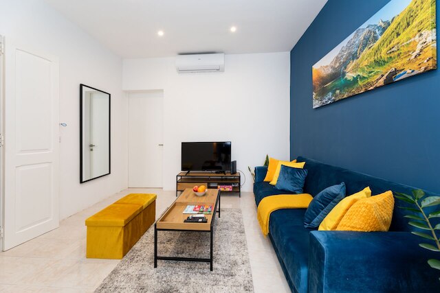 シックな1BRリトリート in St ジュリアン