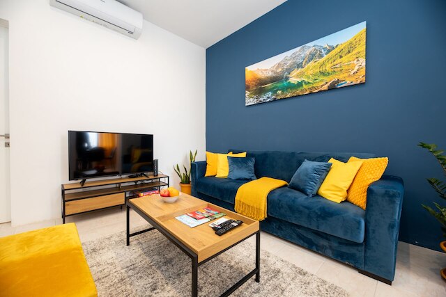 シックな1BRリトリート in St ジュリアン