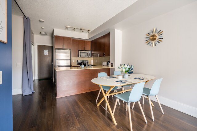 ダウンタウンの中心部にある美しいコンドミニアム