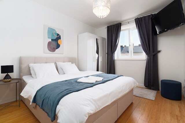 チャールズスクエア近くの4部屋のアパート