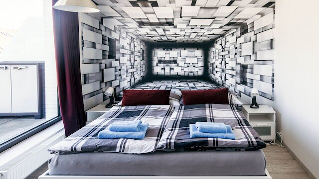 ビッグテラス付きコージーアパートメント - カーリン