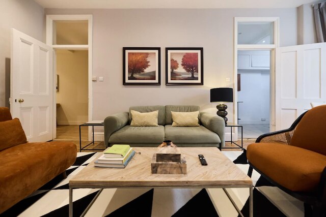 ウェストケンジントンハイドアウト - 庭付きの居心地の良い2ベッドルームフラット