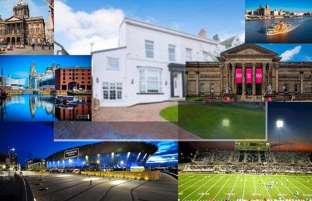 リバプールの快適な1ベッドアパートメント、4名まで宿泊可能