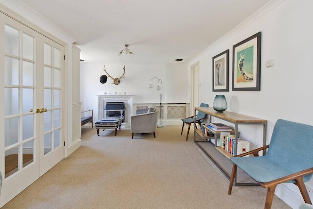 伝統的な2ベッドルームアパートメント ノッティングヒル