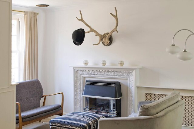 伝統的な2ベッドルームアパートメント ノッティングヒル