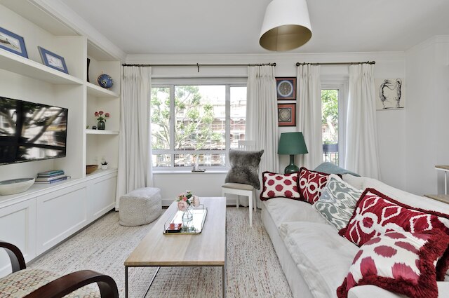 エレガントな2ベッドルームフラット・アールズコート