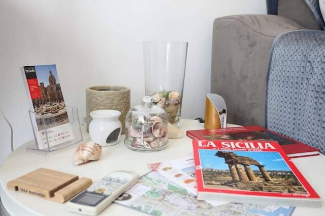 テラス イン ザ ヒストリック センター イン パレルモ ローザ