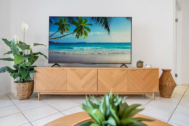 プールへの直接アクセス付き広々とした3ベッド