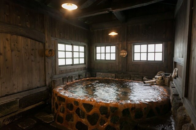 壁湯天然洞窟温泉 旅館福元屋