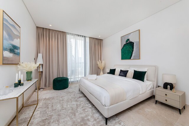 ラグジュアリー3BR ブルジュ・ハリファビュー