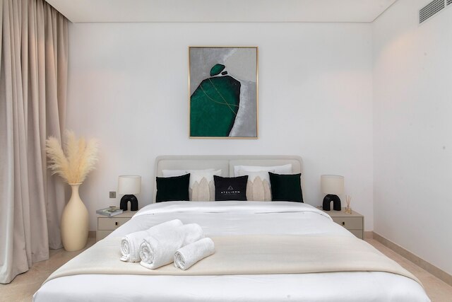 ラグジュアリー3BR ブルジュ・ハリファビュー